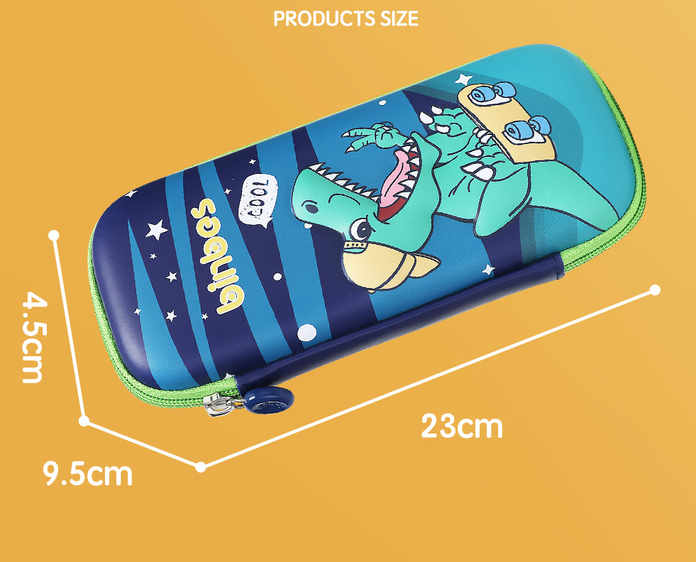 Cute 3D Kids Pencil Case with Fun Cartoon Design