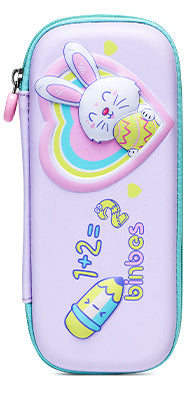 Cute 3D Kids Pencil Case with Fun Cartoon Design