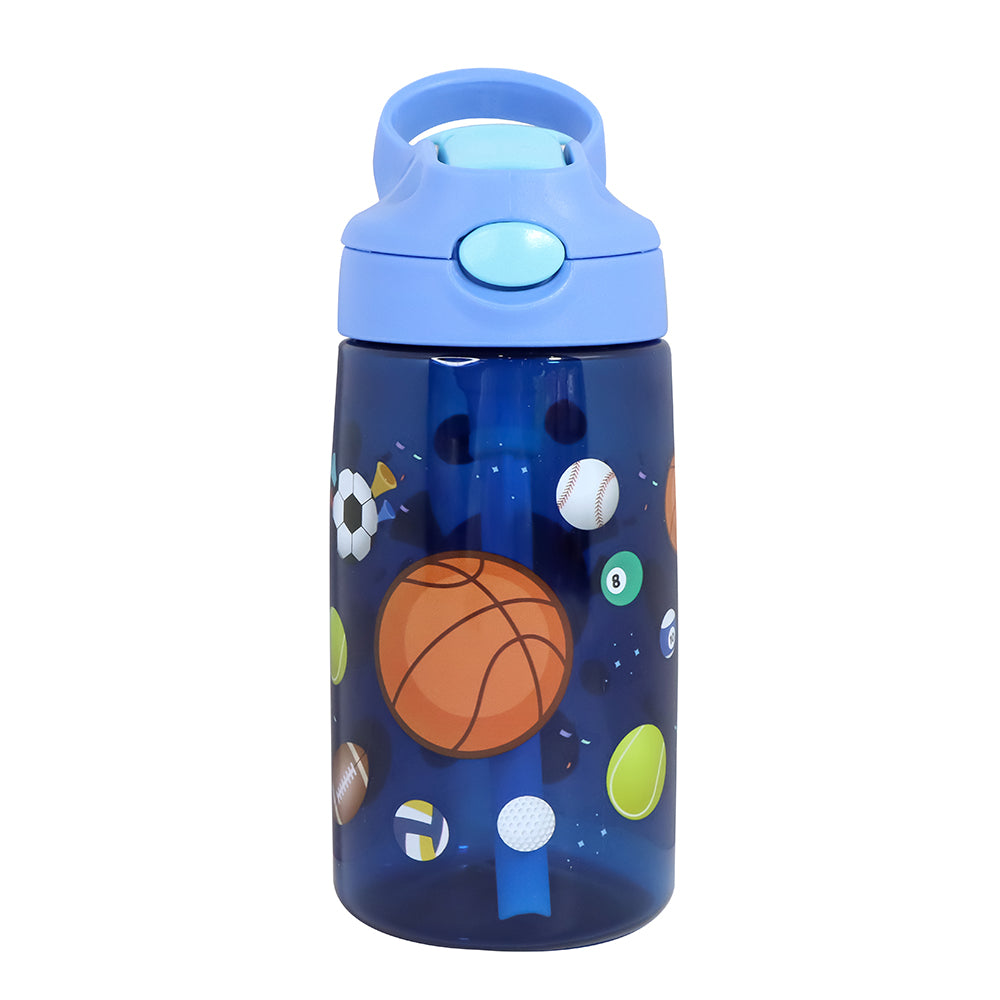 Bamburgh Water Bottle with Straw (480 ml)