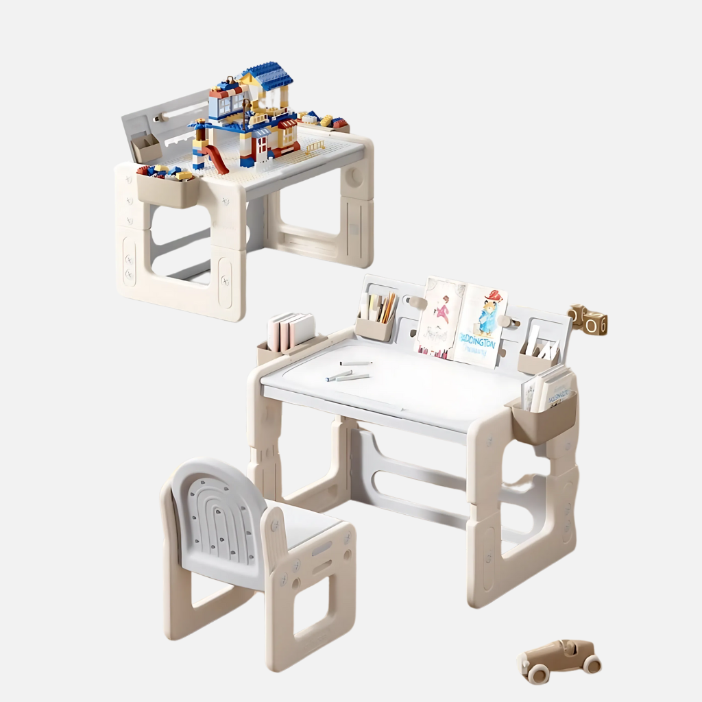 Kids Adjustable Learning Desk and Chair Set